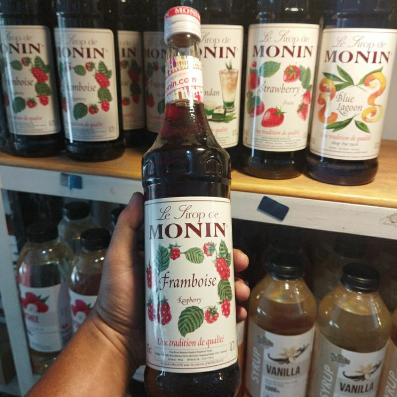 

Promo Habiskan Stok Syrup Sirup Monin 70CL Rasa Framboise Raspberry