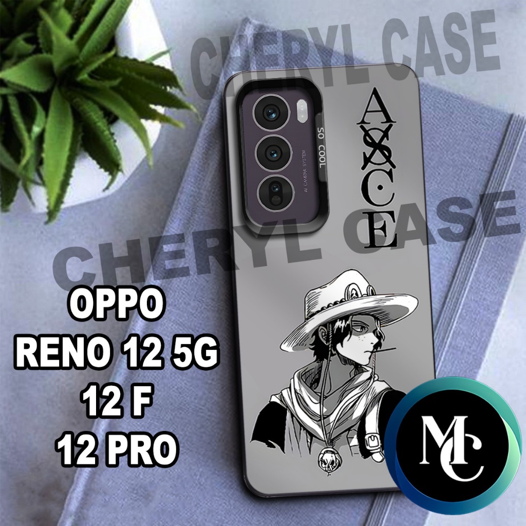 CC6/ case Hand phone OPPO Reno 12 5G, 12F, 12 PRO/Motif ANIME LUFFY/casing OPPO Reno 12 5G/kesing OP