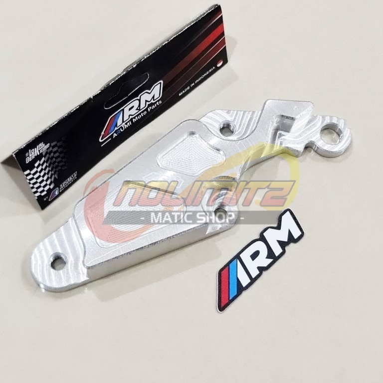 Breket Kaliper Depan RCB Racing Boy Nissin ARM Arumi Disc Brake 260mm Honda Vario Beat Scoopy