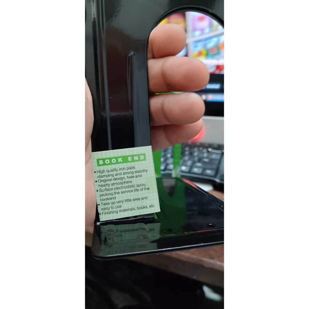 

Book END / Standard Buku Besi TEBAL (9274)