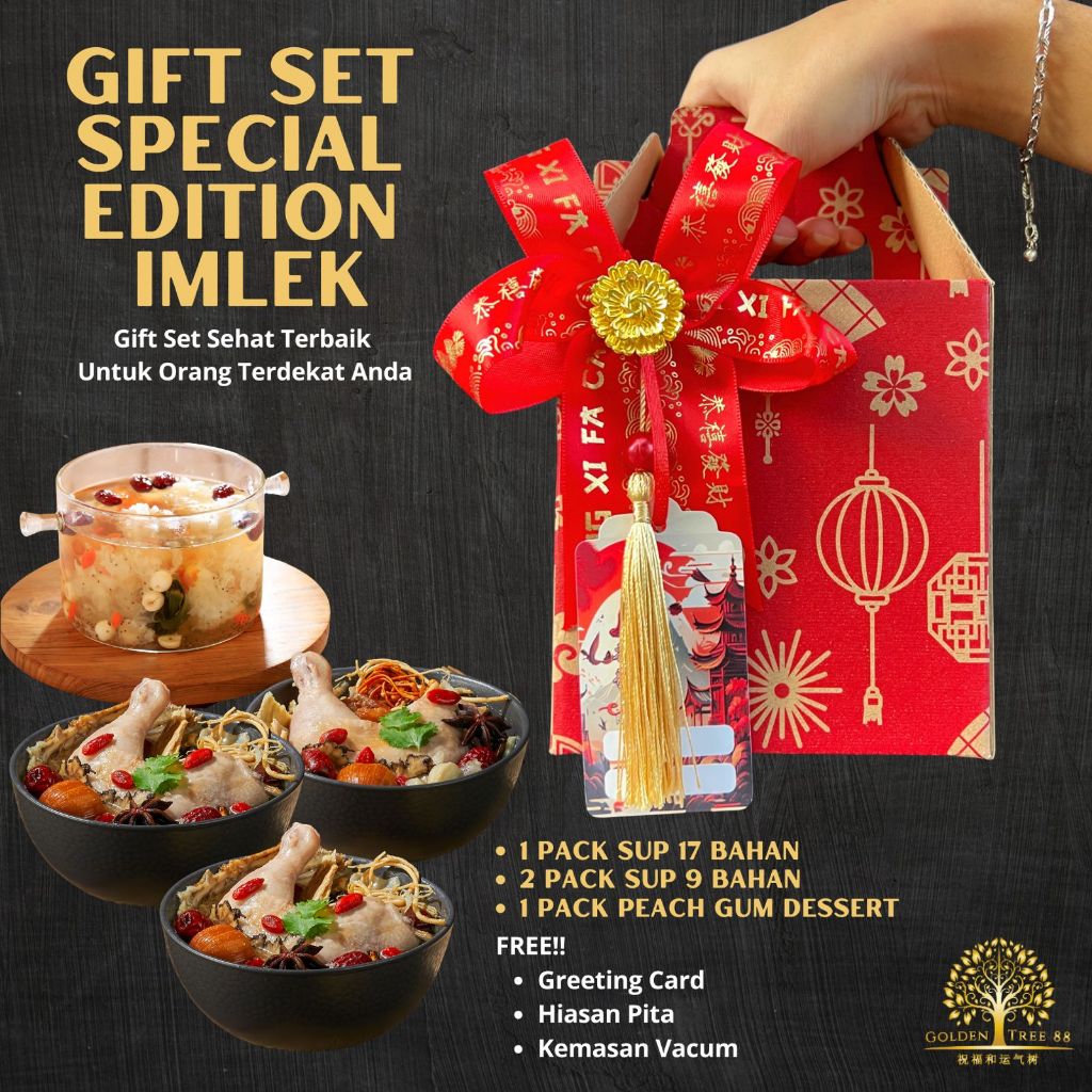 

Gift Set Special Edition Imlek Makanan Sehat Ciakpo Keluarga