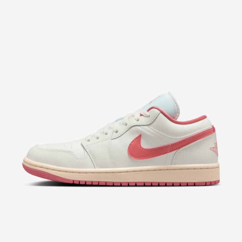 Nike Air Jordan 1 Low Sneakers W Sail Pink Salt Original