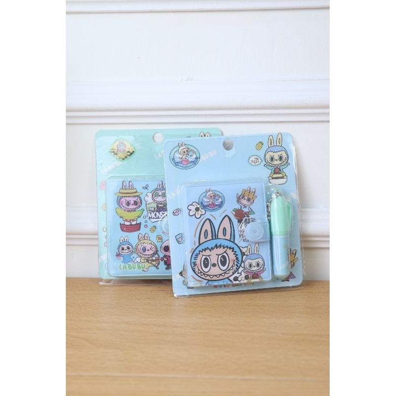 

NOTES SET MINI || BOOK AND PULPEN || LABUBU