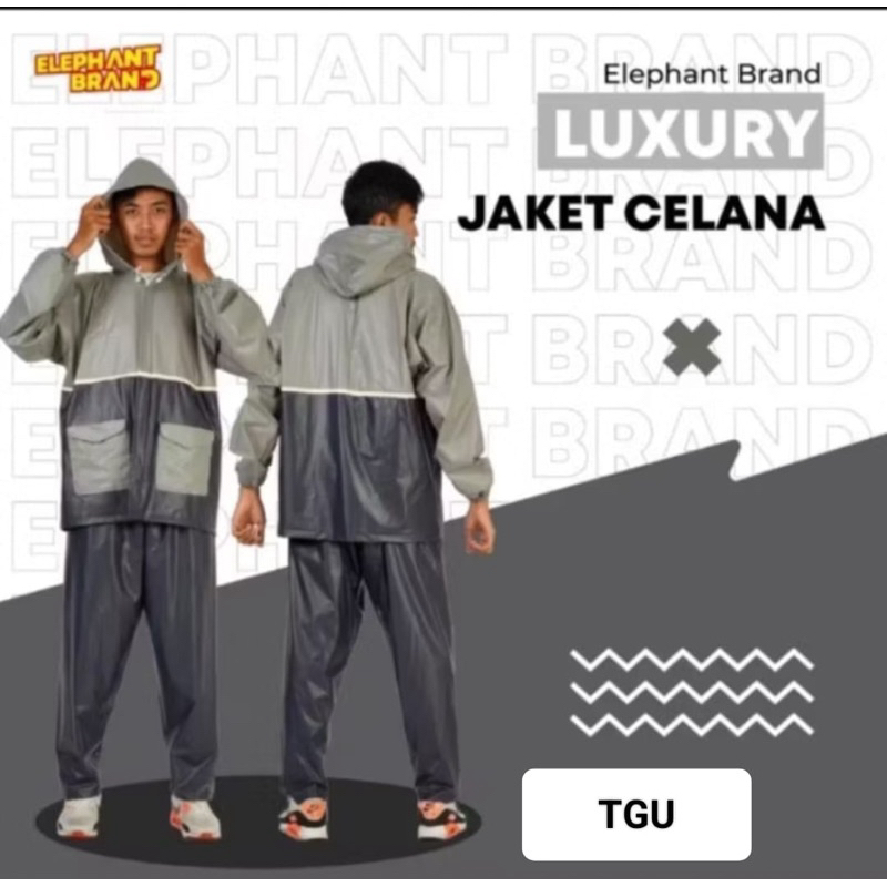 Jas Hujan Jaket Celana Elephant Brand JCLuxury