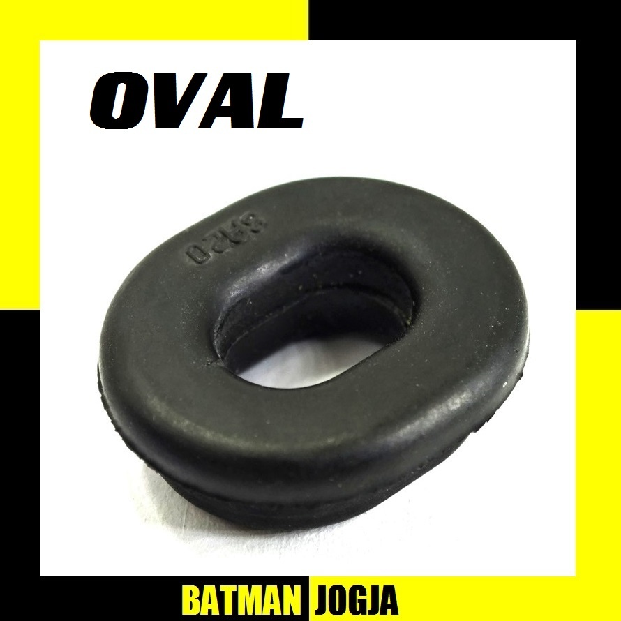KARET BODY OVAL UNIVERSAL MOTOR universal motor tebal bodi dop box accu aki grommet bulat honda ymh 