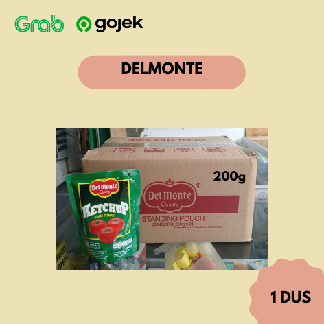 

Delmonte Saus Tomat 200 Gram - 24 Pcs (1 Dus)