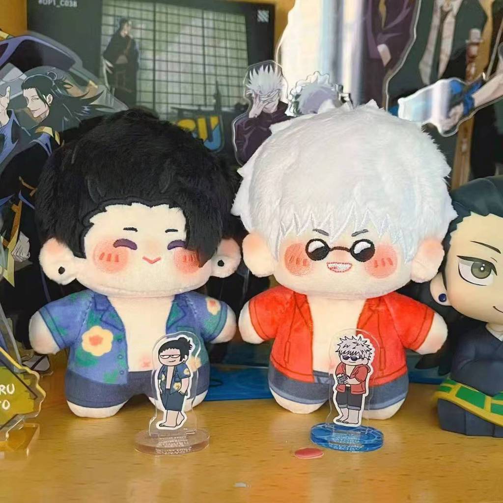 [READY STOCK] doll gojo geto jujutsu kaisen boneka gojo satoru geto suguru jjk 10cm tiaotiao