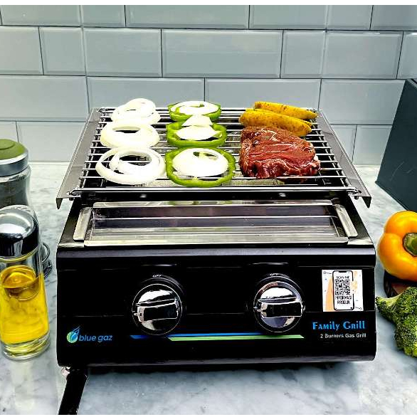 Tungku Kompor Pemanggang Family Grill Blue Gaz