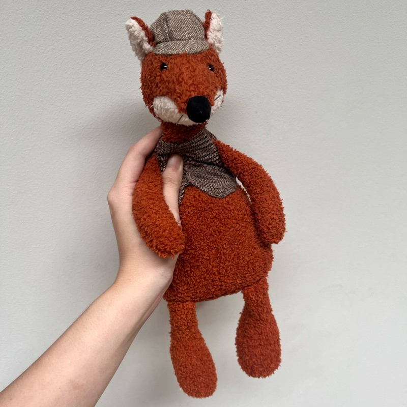 Jellycat Freddie Fox - vintage edition, RARE boneka plushie serigala