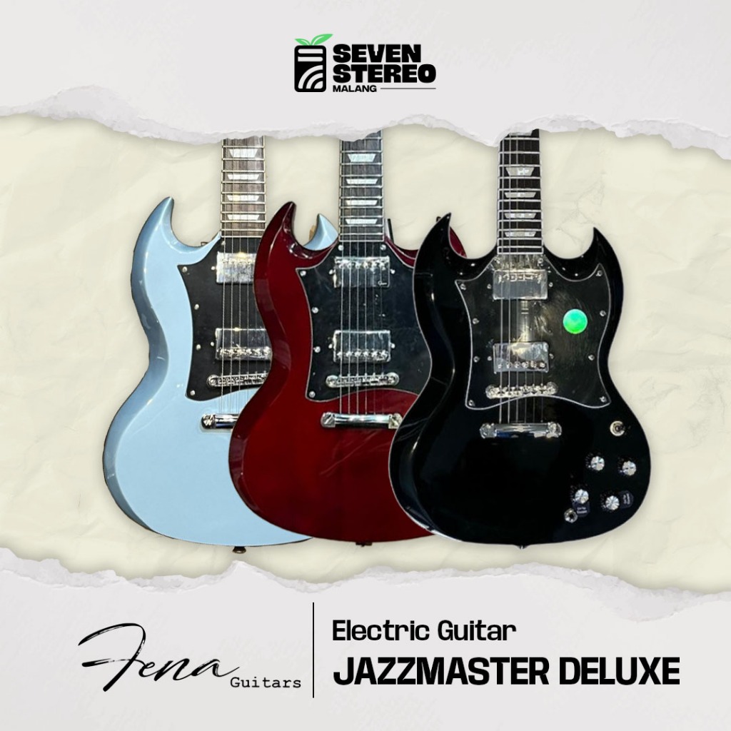 FENA Guitars SG Series Electric Guitar - Gitar Elektrik Listrik model SG bukan Gibson