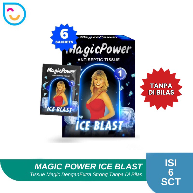 MagicPower ANTISEPTIC TISSUE ICE BLAST
