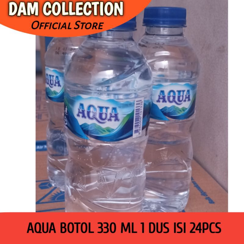 

Air Minum aqua botol 330ml