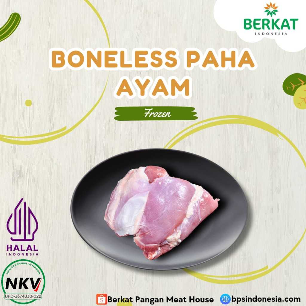 

Boneless Paha Ayam | Fillet | Tanpa Tulang