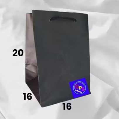 

Paperbag Sovenir Black (16.16.20) isi 12pcs
