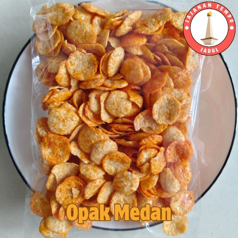

(Ready Stock) Opak Medan 175 gram Snack Cemilan Jajajan Jadul