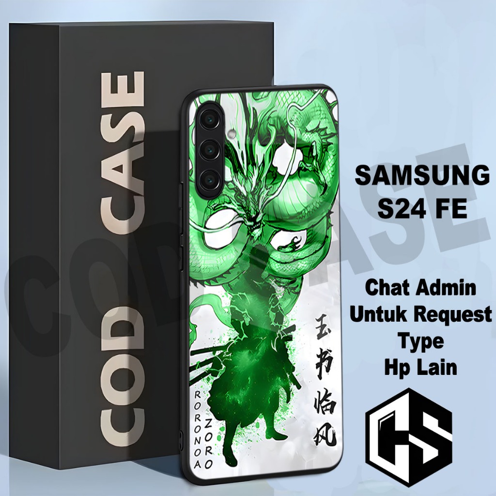 (COD 88) Softcase glossy kilau untuk type Hp SAMSUNG S24 FE / Motif Anime/case samsung s24 fe/casing