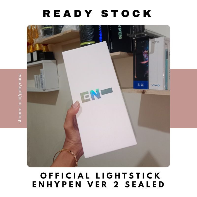 (Ready stok) ENHYPEN Official lightstick ver 2 / Lightstick Enhypen versi 2