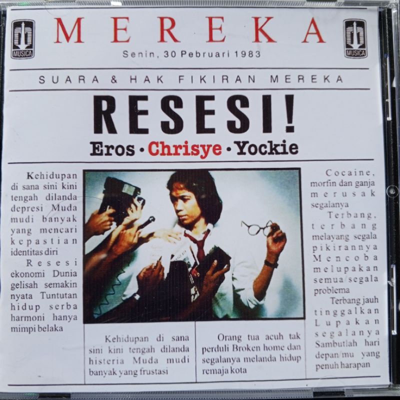 CD EROS DJAROT CHRISYE YOCKIE RESESI