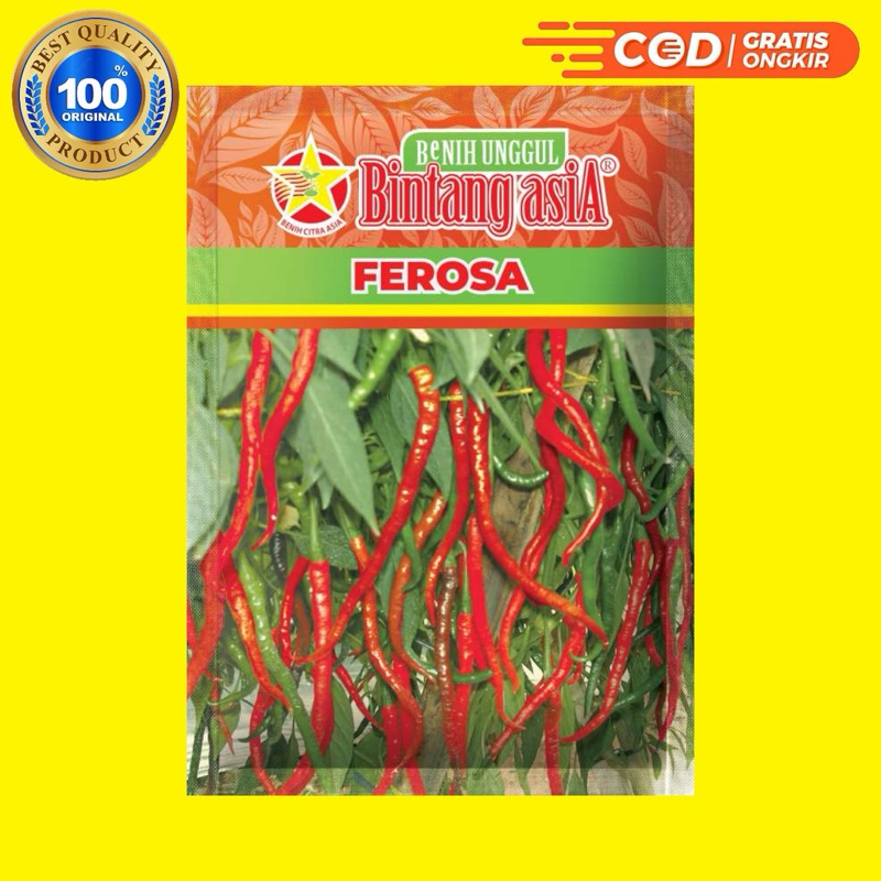 Benih Cabe Keriting FEROSA - Bintang asia