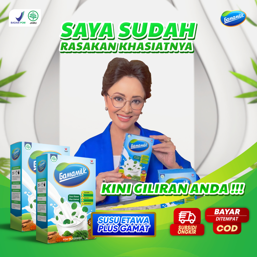 

TOP (1 BOX) SUSU ETAWA GAMAT GAMAMILK Membantu Meredakan nyeri Sendi dan Tulang, Asam Urat, Rematik