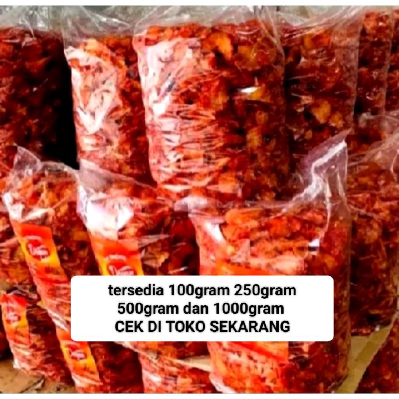 

KERIPIK SINGKONG SAMBAL BASAH BALADO 1 kg & 500gram