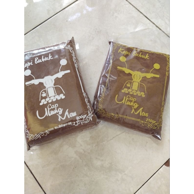 

kopi bubuk ulung mas/kopi hitam giras warkop/kopi asli halus