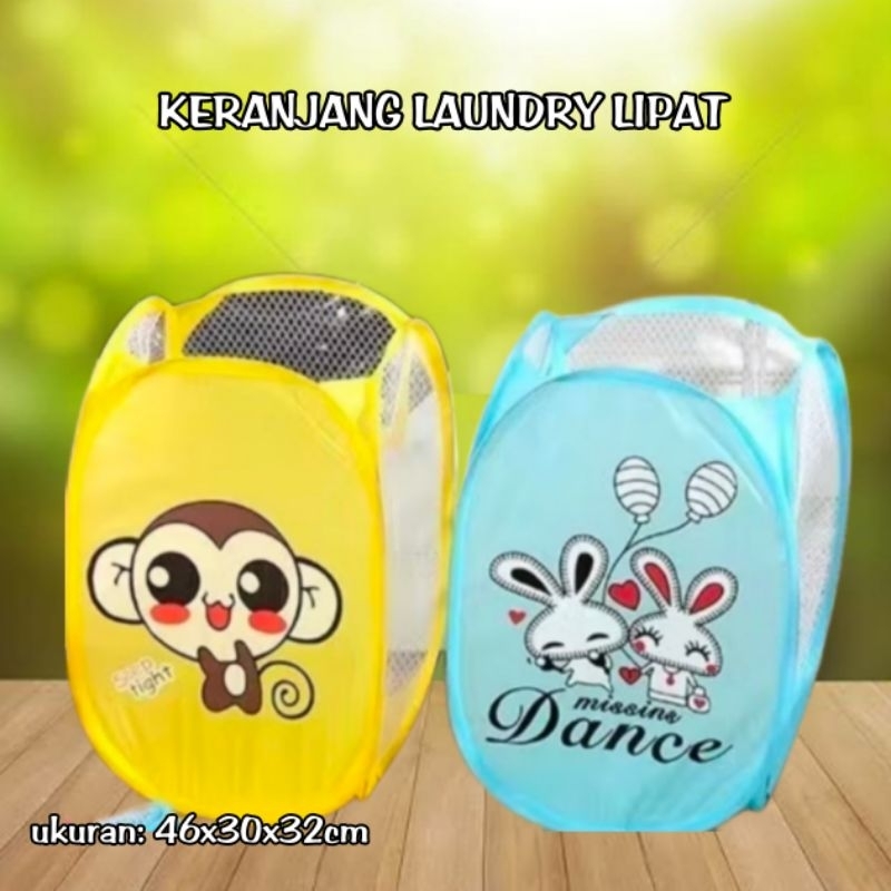 keranjang laundry / keranjang laundry lipat