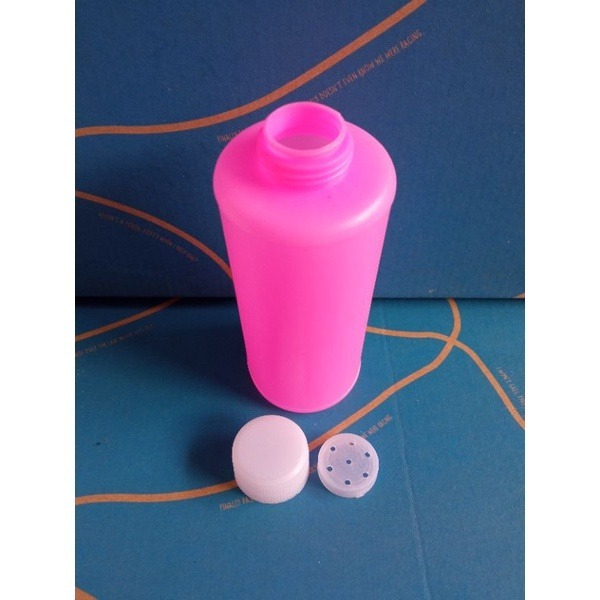 Botol Bedak Pink / Botol Bedak Tabur / Botol Kosong untuk bedak / Isi 2