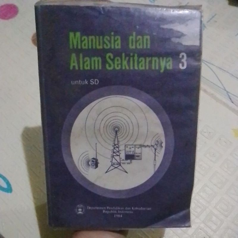 Buku Manusia dan Alam Sekitarnya 3 Untuk SD (Buku Jadul Original)