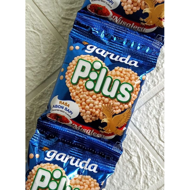 

GARUDA / PILUS SNACK 500 ALL VARIAN RASA | 1PACK / 2RENTENG ISI 20PCS