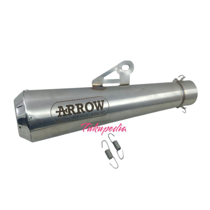 Knalpot Arrow ProRace Silincer only Vixion Cbr Satria Fu Mx King Mx new Verza Dll