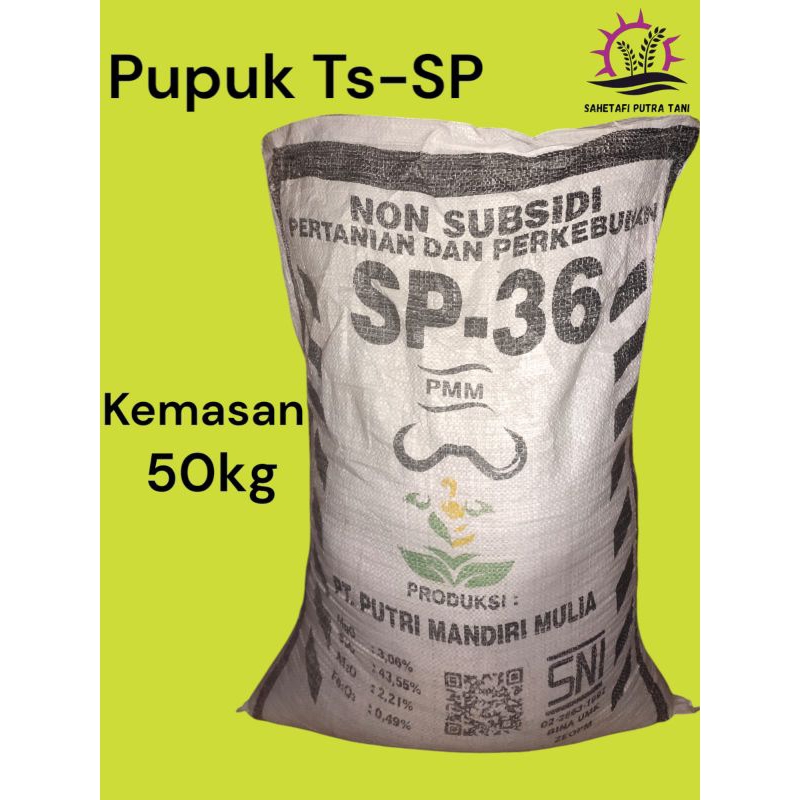 PUPUK TS-SP36 Phospate isi 50KG Pupuk Petro Original