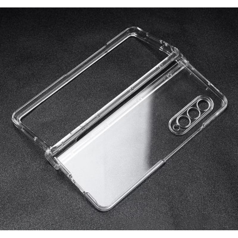 Case Samsung Z Flip 1 2 3 4 5 6 Hardcase Casing Acrylic Bening Transparan