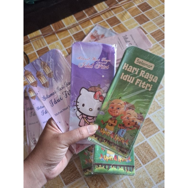 

ampau karakter panjang isi 10lembar