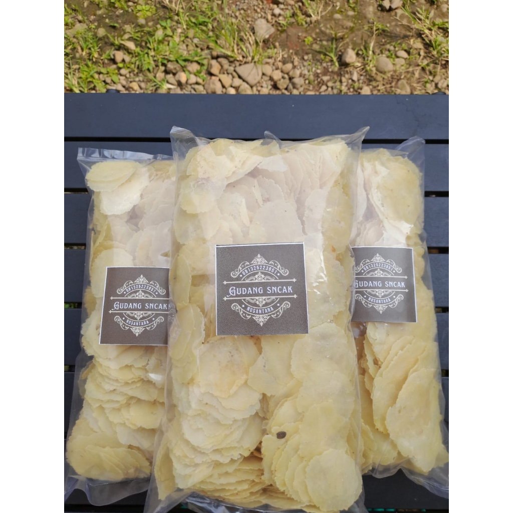 

Nycyta Home Emping Belinjo Agak Lebar 1Kg Khas Limpung 3-4 Biji (Lb)