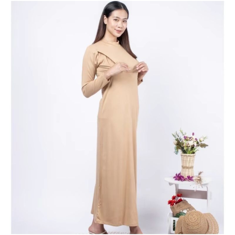 Gamis Busui Lengan Panjang||Manset Gamis Busui||Dress Inner Gamis Premium||Gamis Bunsui