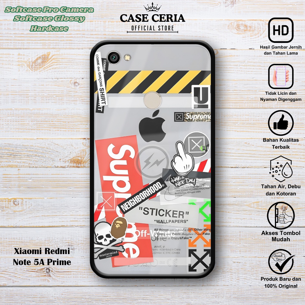 Case Xiaomi Redmi Note 5A Prime - Casing Redmi Note 5A Prime ( Aesthetic ) – Softcase Pro Camera