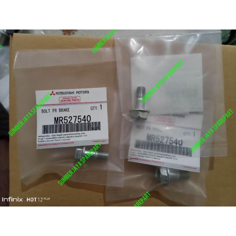 baut pin kaliper Triton / baut pin kaliper Triton L200