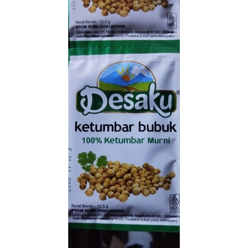 

desaku ketumbar bubuk 1renteng isi 10pcs