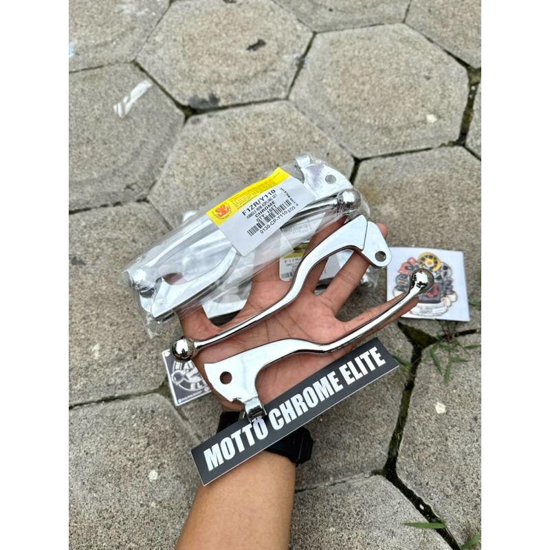 HANDLE KANAN KIRI REM KOPLING CHROME CROME FIZR F1ZR FIZ R FORCE 1 ONE VEGA JUPITER MIO VEGA NEW MER