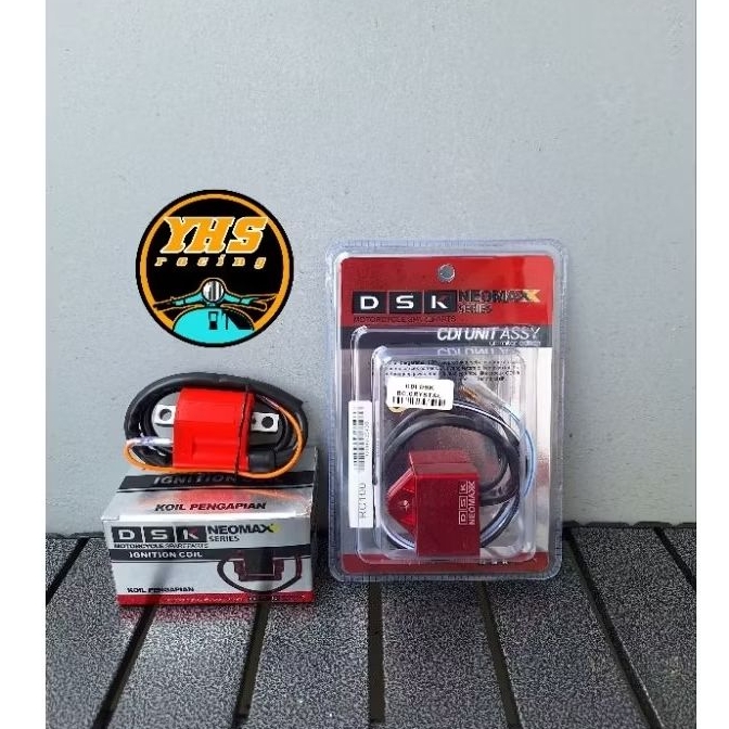 Paketan Cdi + Koil Coil Racing RC RC 100 RC100 RC 110 Tornado Crystal Ts 125 Original Dsk Neomax