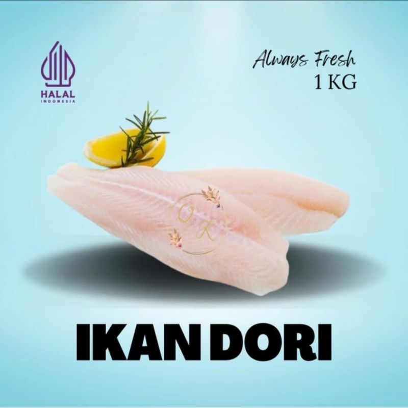 

Ikan dori Fillet Dory 1kg berkwalitas Super premium bersih
