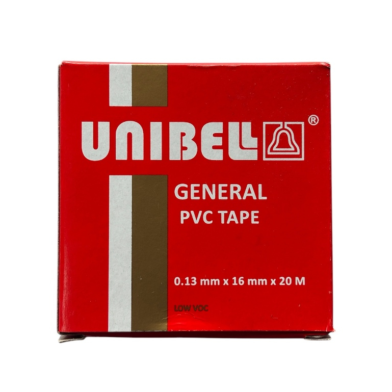 Isolasi Kabel Listrik Unibel Kotak Merah 20 meter