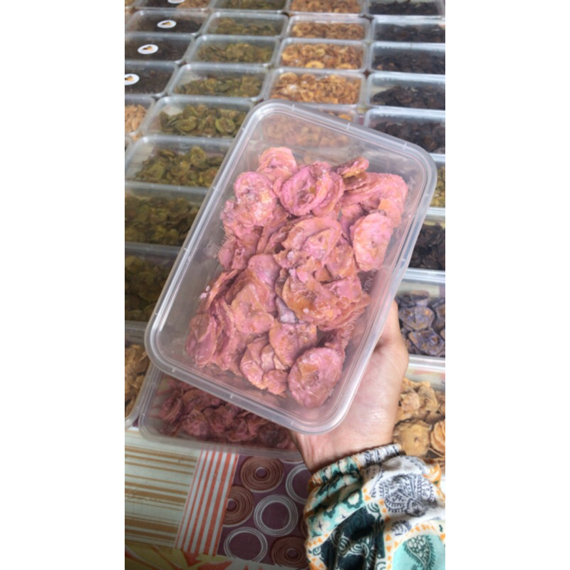 

KERIPIK PISANG LUMER STROBERY 500ml