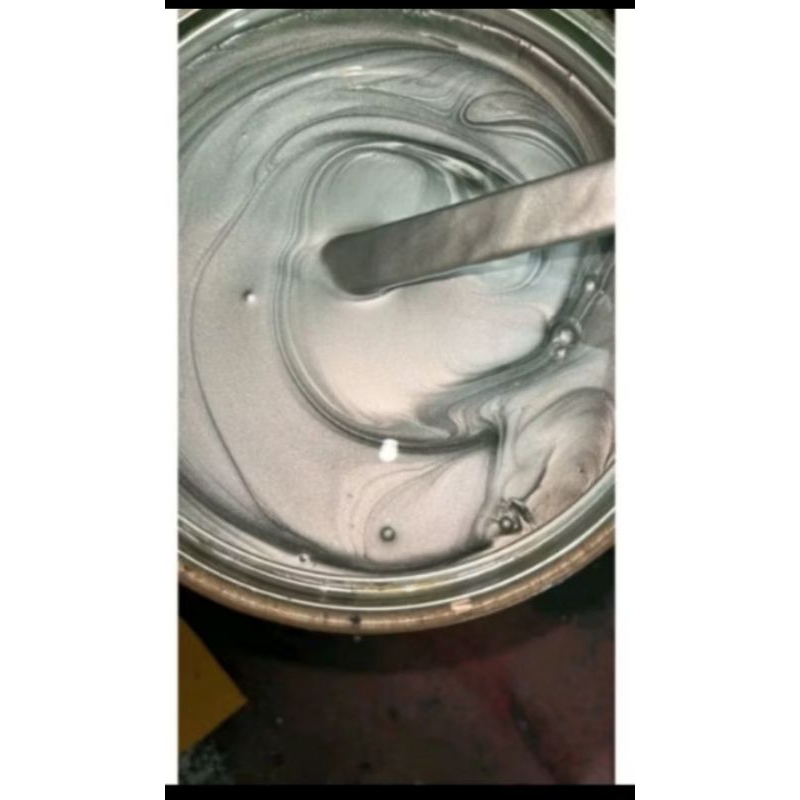 CAT SILVER METALIC CAT SILVER NC CAT MOTOR MOBIL 1KG