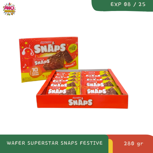 

WAFER SUPERSTAR SNAPS FESTIVE