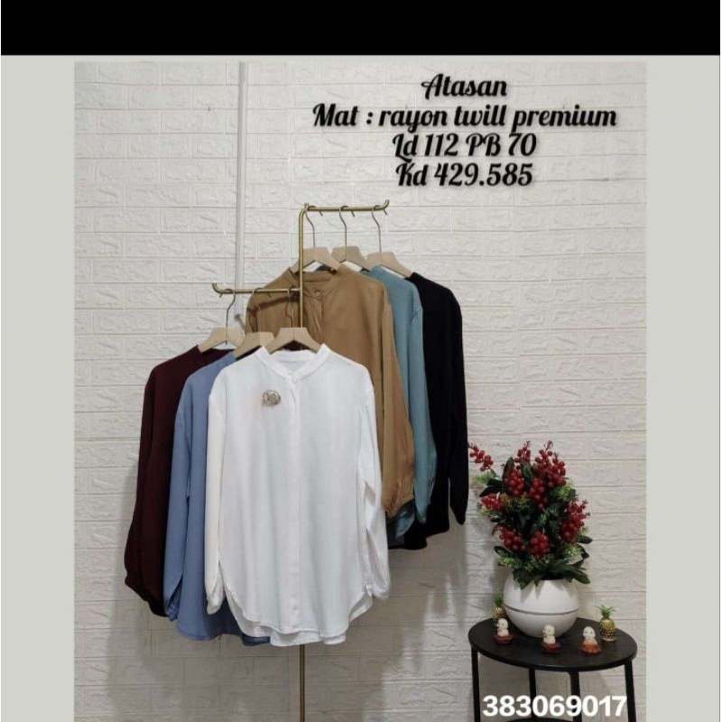atasan-twill rayon premium-rayon silky premium