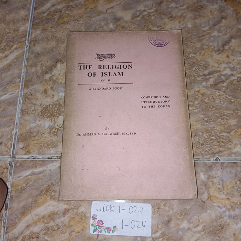 Buku The Religion Of Islam Vol II a standard book