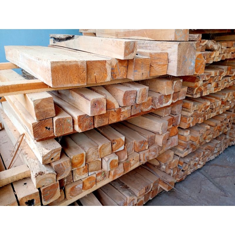 Balok kayu jati Oven 12x12x200 cm