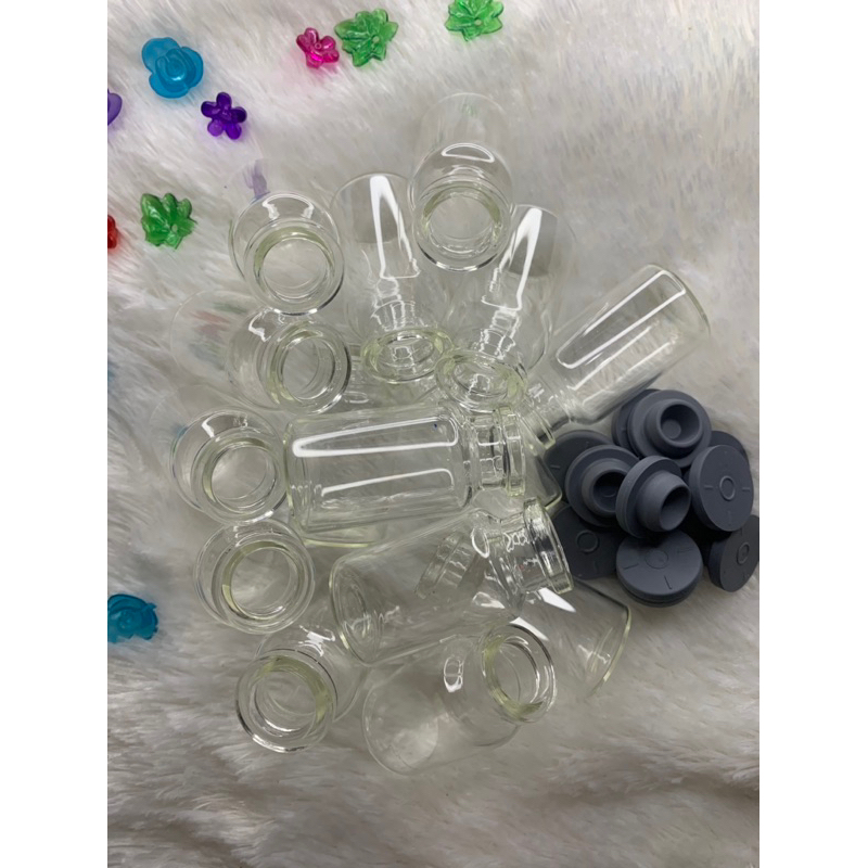 Botol Kaca 10 Ml / Botol Kaca Kosong / Botol Kaca Mini / Botol Kaca Serba Guna / Botol Kaca DIY / DI